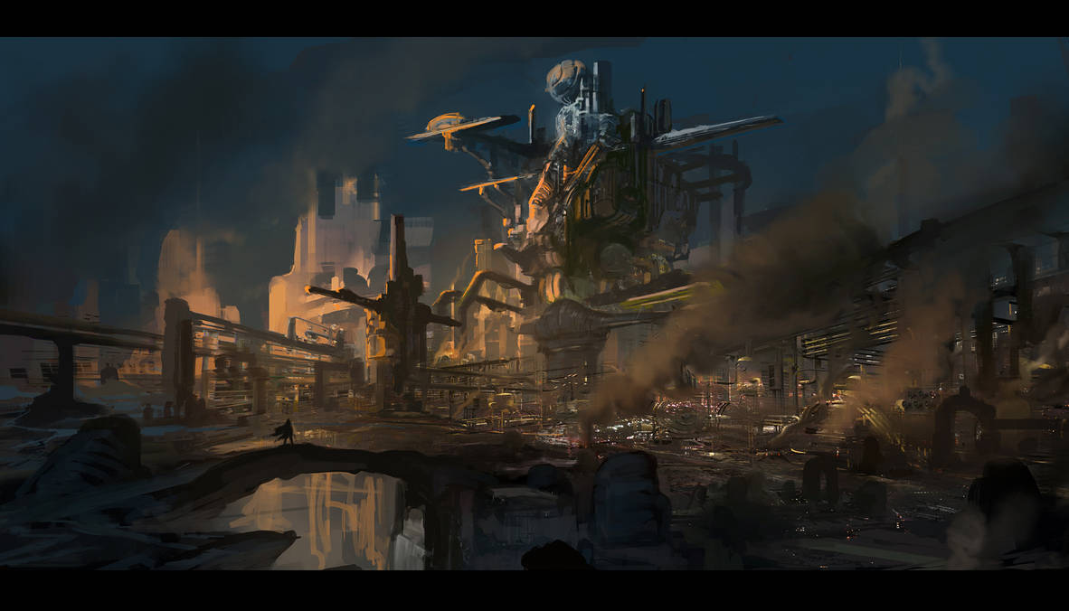 Industrial Citadel by novaillusion