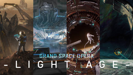 Grand space opera: lightage