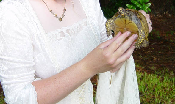 Biologist Geek on Wedding Day