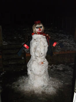 First ever snowman