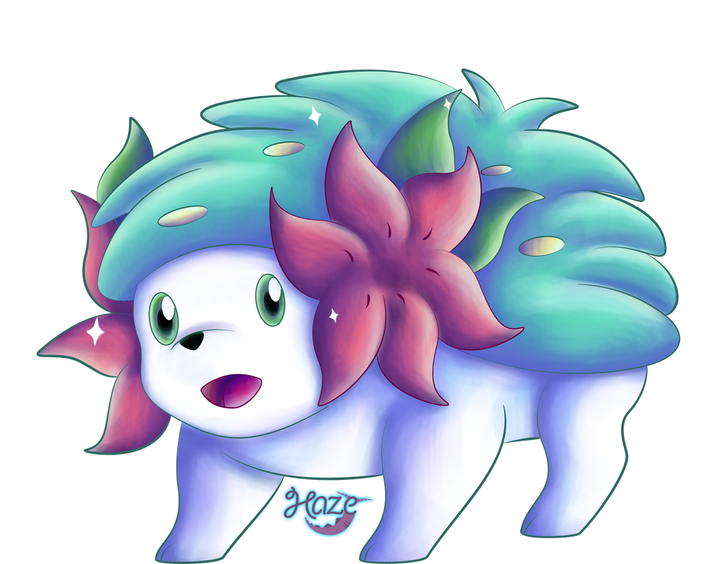 Shiny Shaymin (DP Sprite) by Lazoofficial on DeviantArt