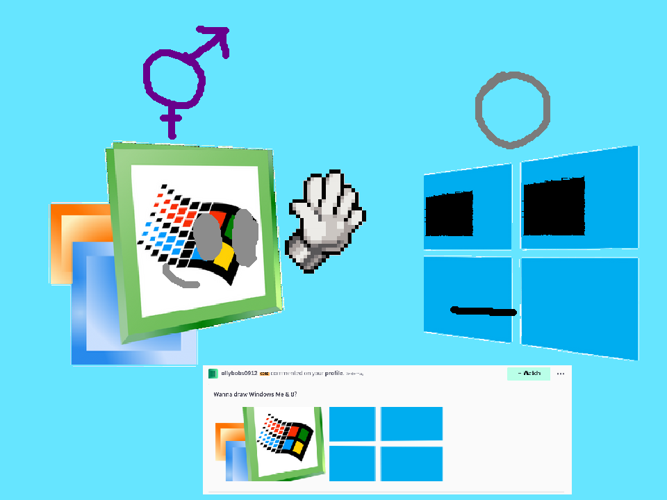 Windows Deviantart Computer Windows Me and Windows 8 by bfdirequester on DeviantArt