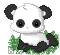 Panda Pixel by Xiame