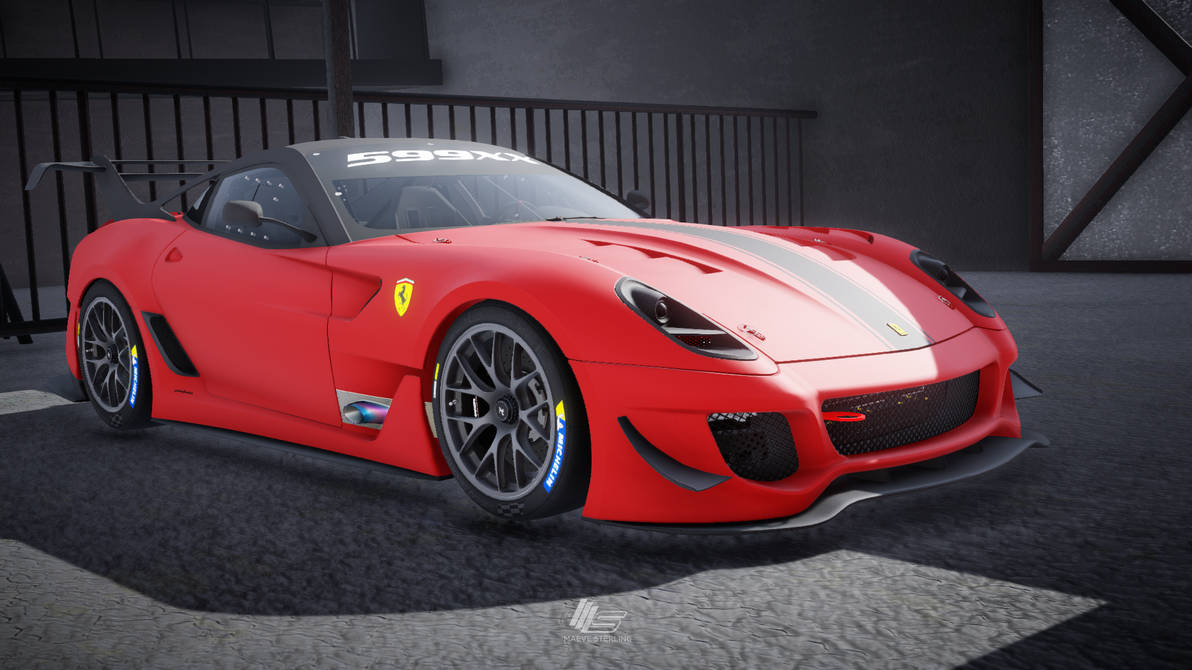 [MMD] Ferrari 599XX Evoluzione by MaeveSterling on DeviantArt