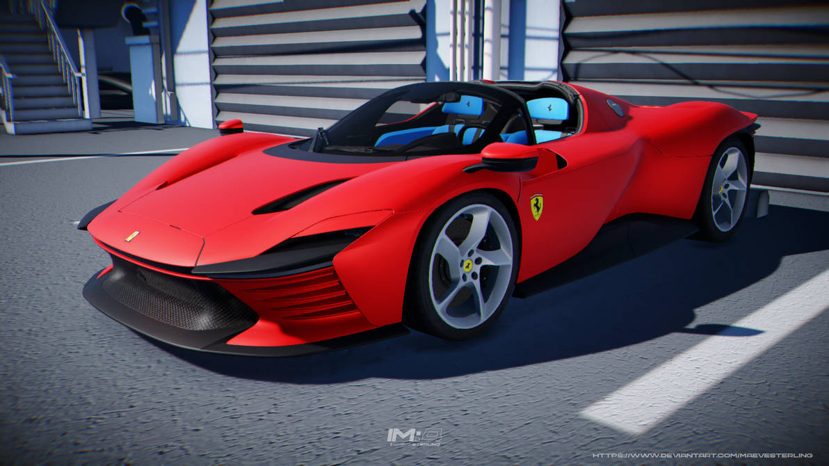 [MMD] Ferrari Daytona SP3 by MaeveSterling on DeviantArt