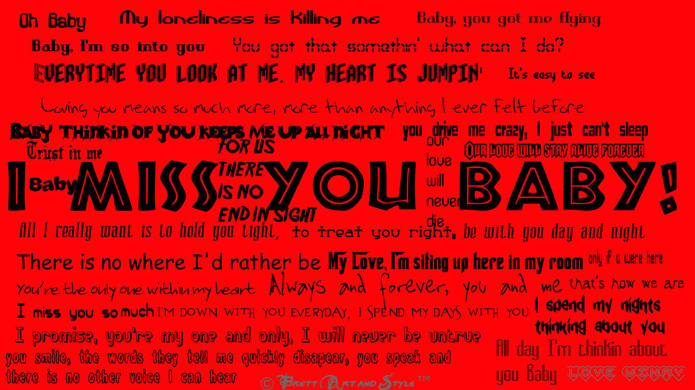 I Miss You Baby By Brettartandstyles On Deviantart I Miss You Baby By Brettartandstyles On Deviantart