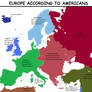 Europe according to Americans