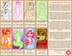 Commission Price Guide and Notes by KittMouri