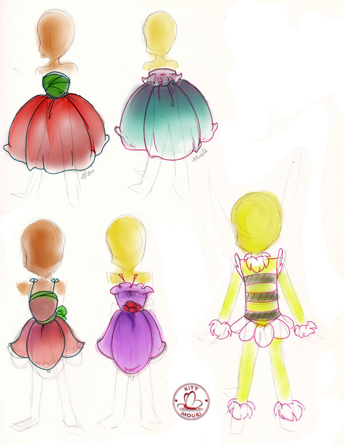 Bell Flowers Costumes (i739)