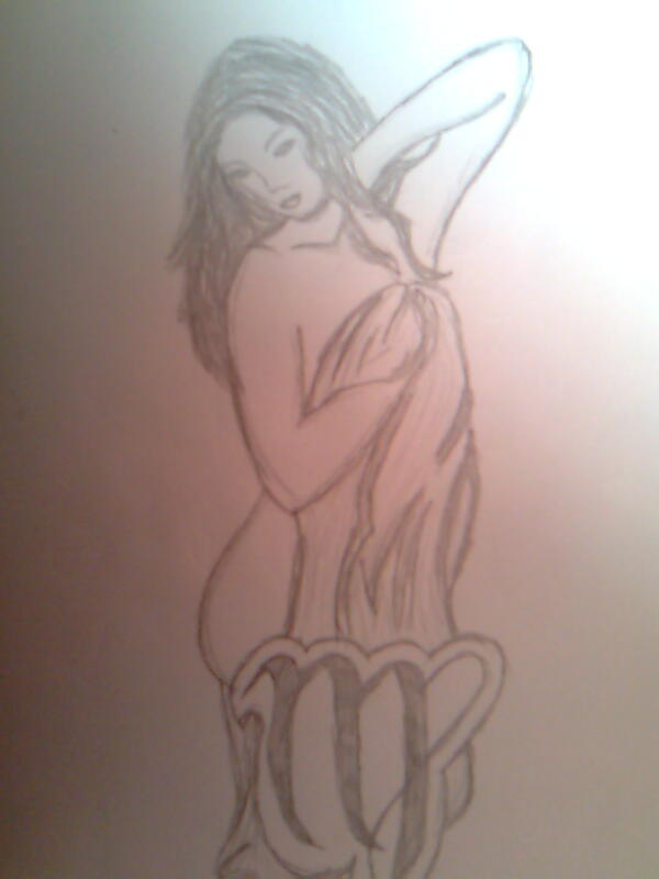 virgo girl design