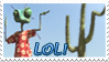 LOL Rango Stamp