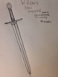 Geralt's Steel longsword