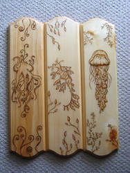 Woodburned Creatures