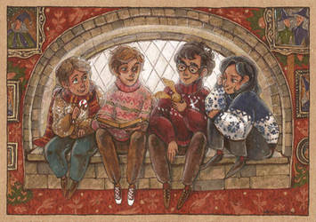 christmas in hogwarts