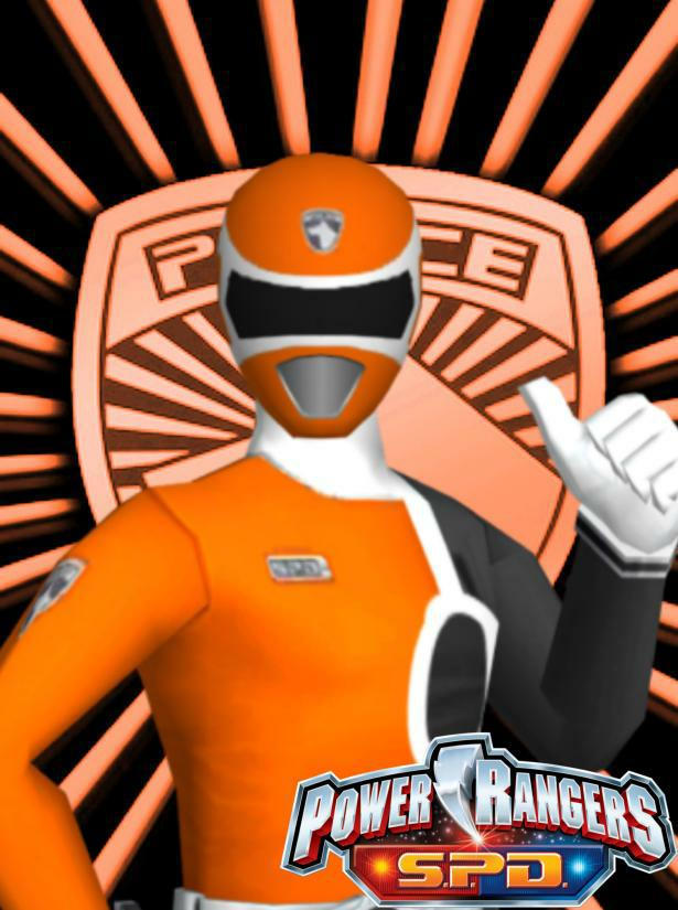 Orange Hair Ranger SPD: Orange Ranger by LagoonHeroesII on DeviantArt