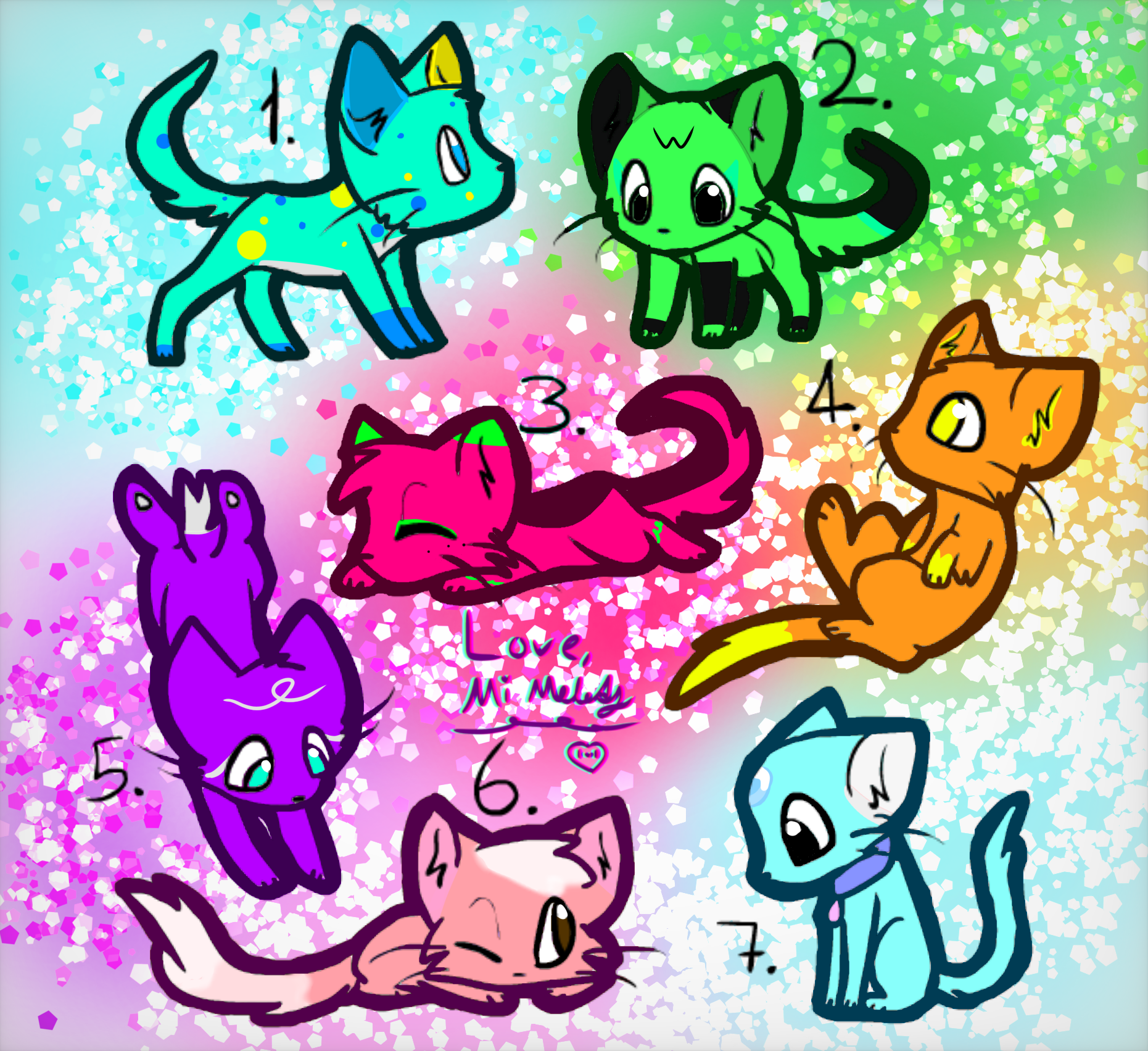 Deviantart Re Upload FREE ADOPTS (4th Batch Re-upload)! by MiMelody77 on DeviantArt