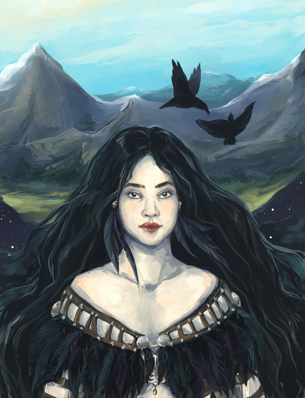 Raven Shaman by TameikiShiro on DeviantArt