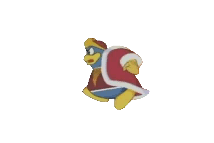 Dedede Throws Nothing by Diddy64wii on DeviantArt