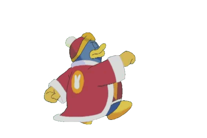 Dedede Turn King Dedede Walks to the Right by Diddy64wii on DeviantArt