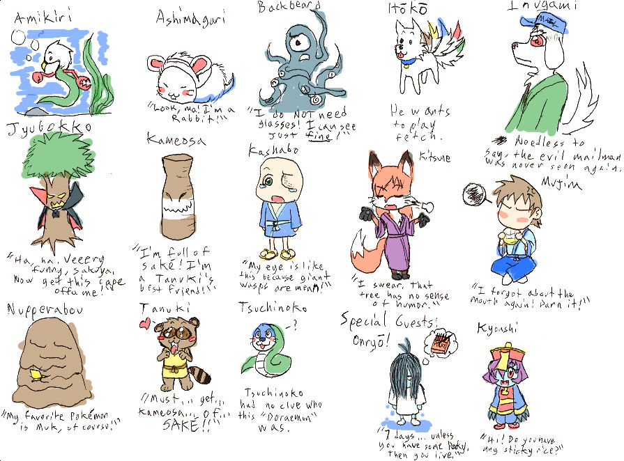 Youkai Part 2 by MorriganAnneAensland on DeviantArt