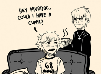 Murdoc feels bad sometimes....