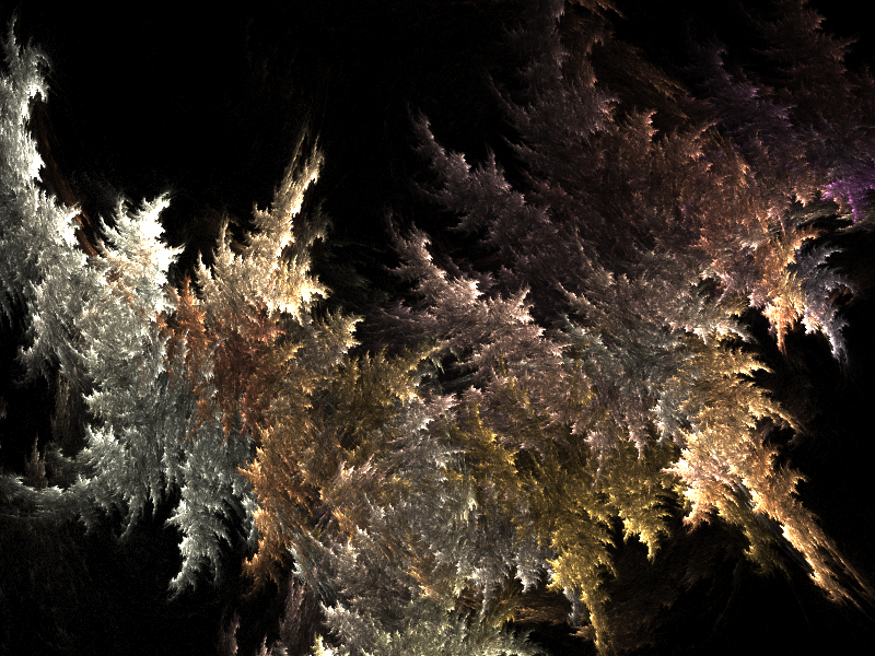 Leafy fractal