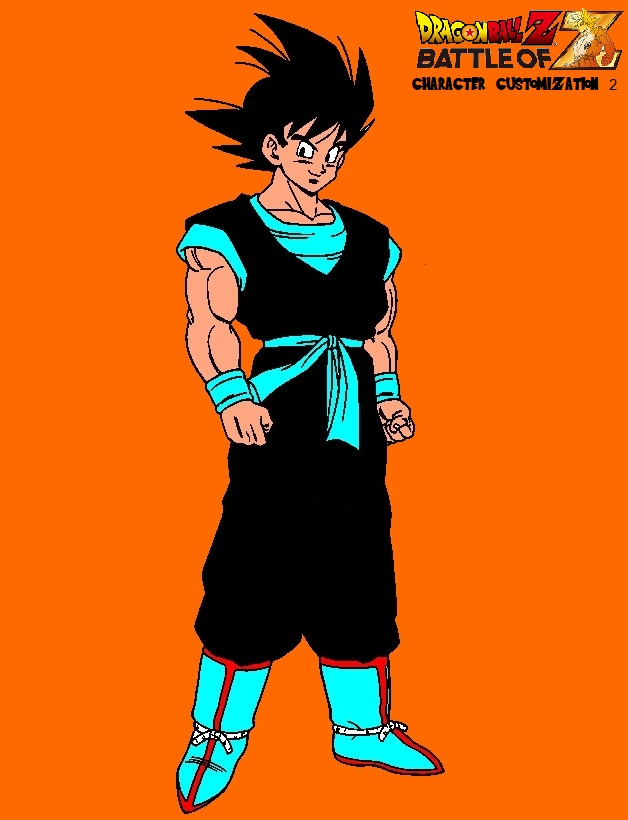Dragon Ball Z Battle Of Z Character Type 2 By Gregey18 On Deviantart