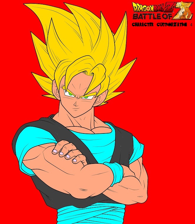 Dragon Ball Z Battle Of Z Character Type 4 By Gregey18 On Deviantart