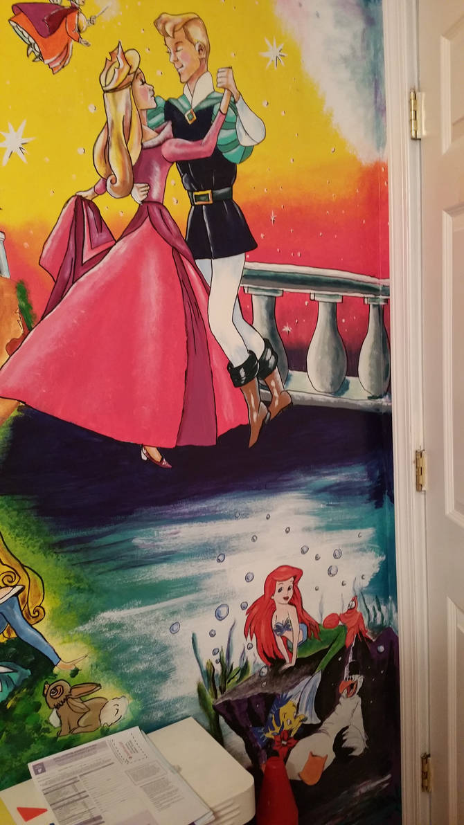 Disney Princess Room mural 4 by Cbdesignworks on DeviantArt