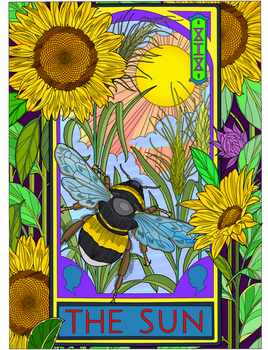 The Sun Tarot full art