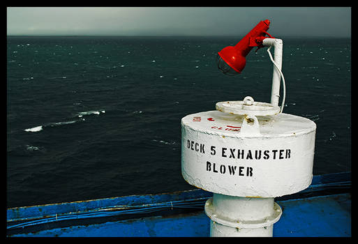 At the ship's platform.