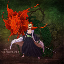 Bleach OC Shimizu Aoi by sarzill