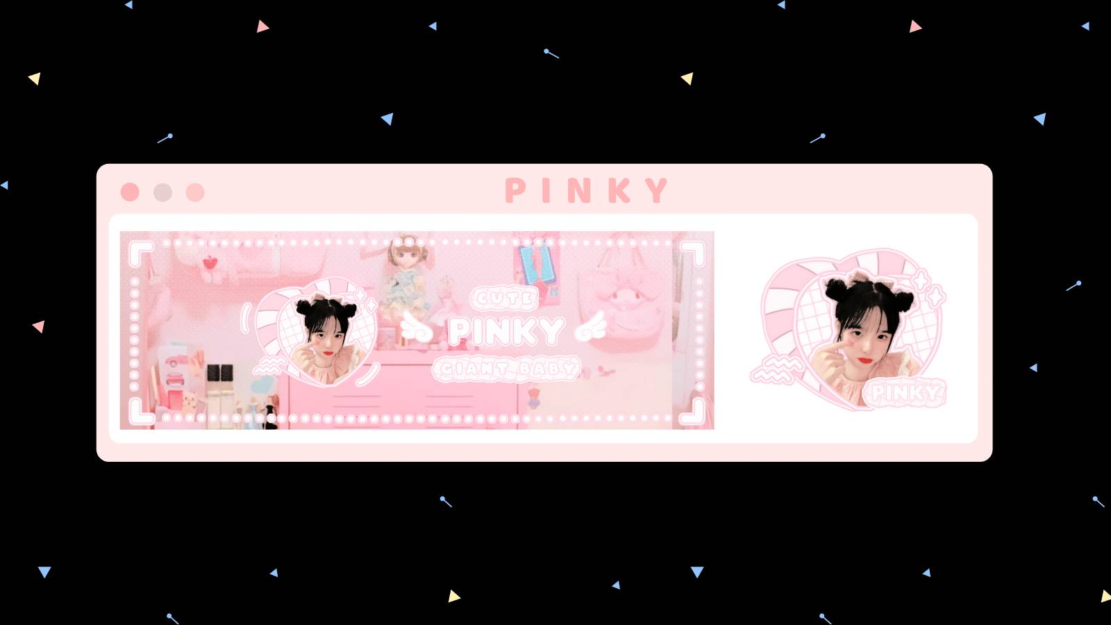 Pink Girl Rant Layout Pinky | Layout for twitter by geunbul on DeviantArt