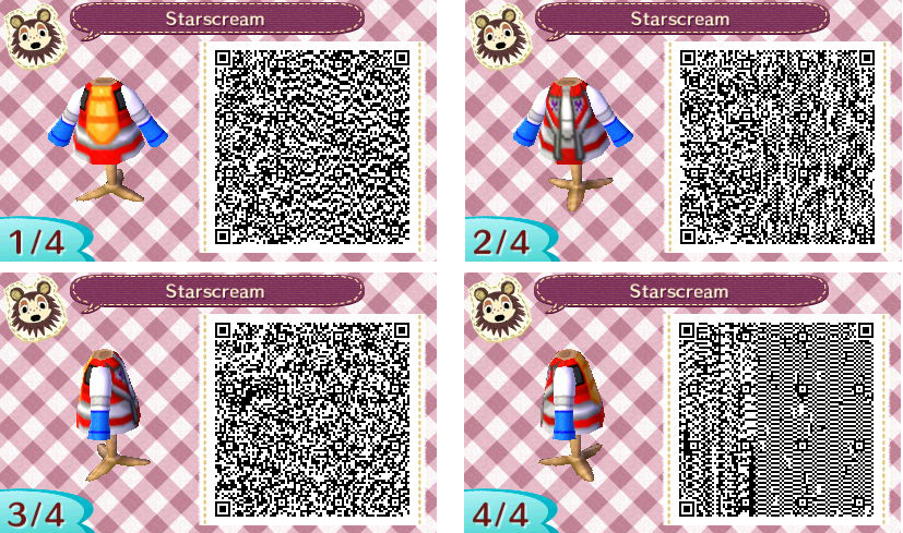 ACNL Custom Starscream