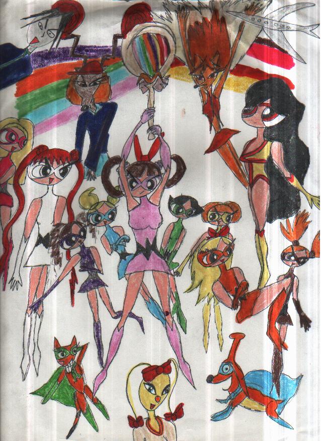 Powerpuff Girls 3 Poster 1998