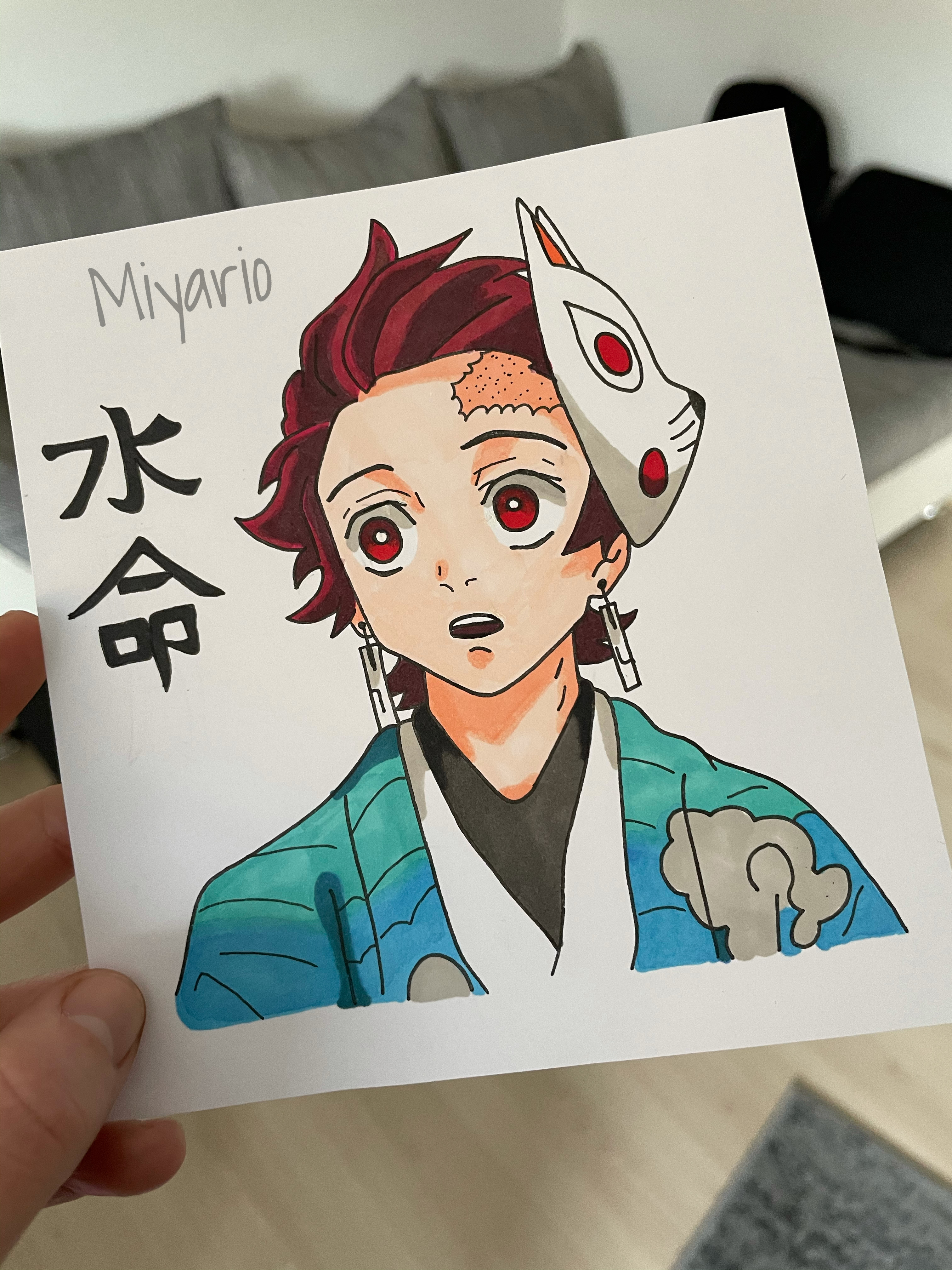 Tanjiro Kamado Artwork by MCAshe on DeviantArt