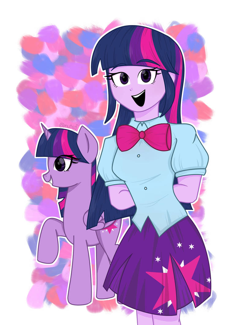 Twilight Sparkle MLP EG by nutsfify on DeviantArt