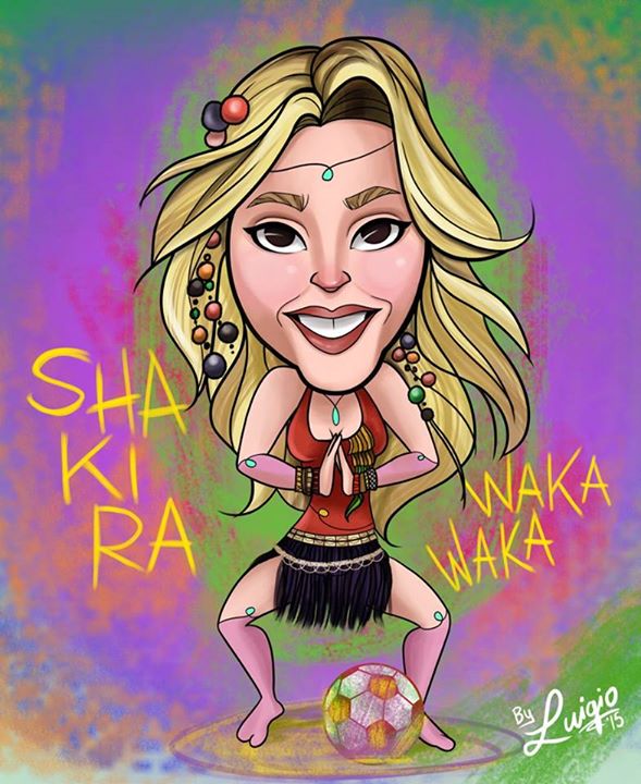 Shakira by Luigio1 on DeviantArt