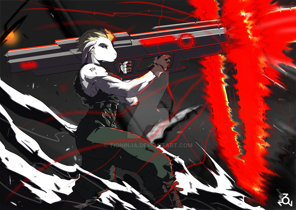 Raging Rabbit Soldier by tioninja on DeviantArt