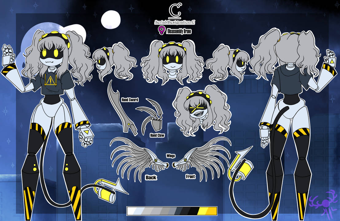 Murder Drone OC C by LilyDragon14 on DeviantArt