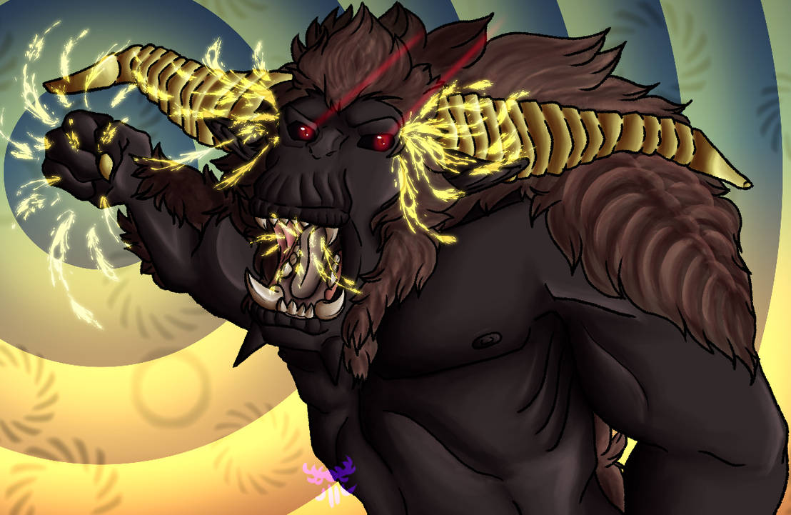 Behemoth Rajang Rajang by LilyDragon14 on DeviantArt