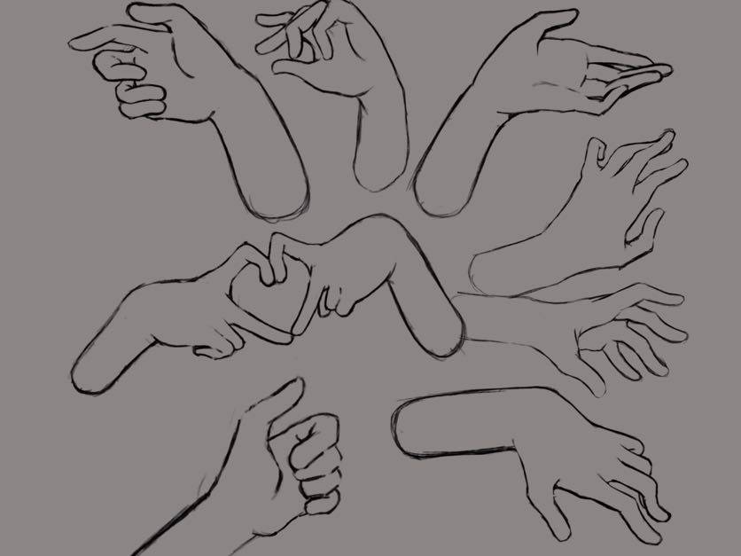 Tutorial How To Draw Anime Hand by art-germ on DeviantArt