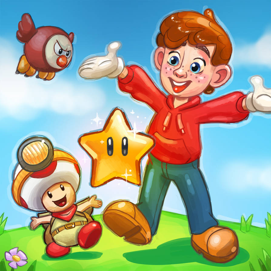 Captain toad fanart by MitchLeeuwe on DeviantArt