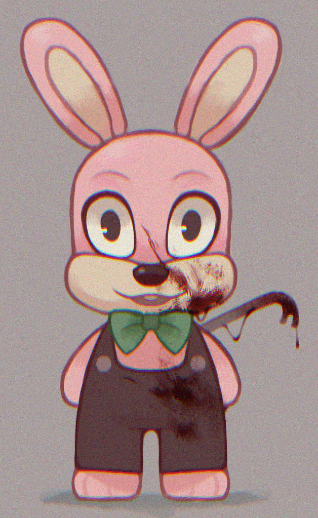 Robbie The Rabbit by DoggTeethh on DeviantArt