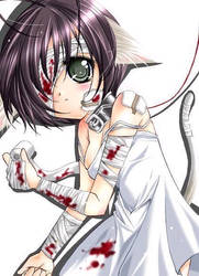 anime neko bloody girl