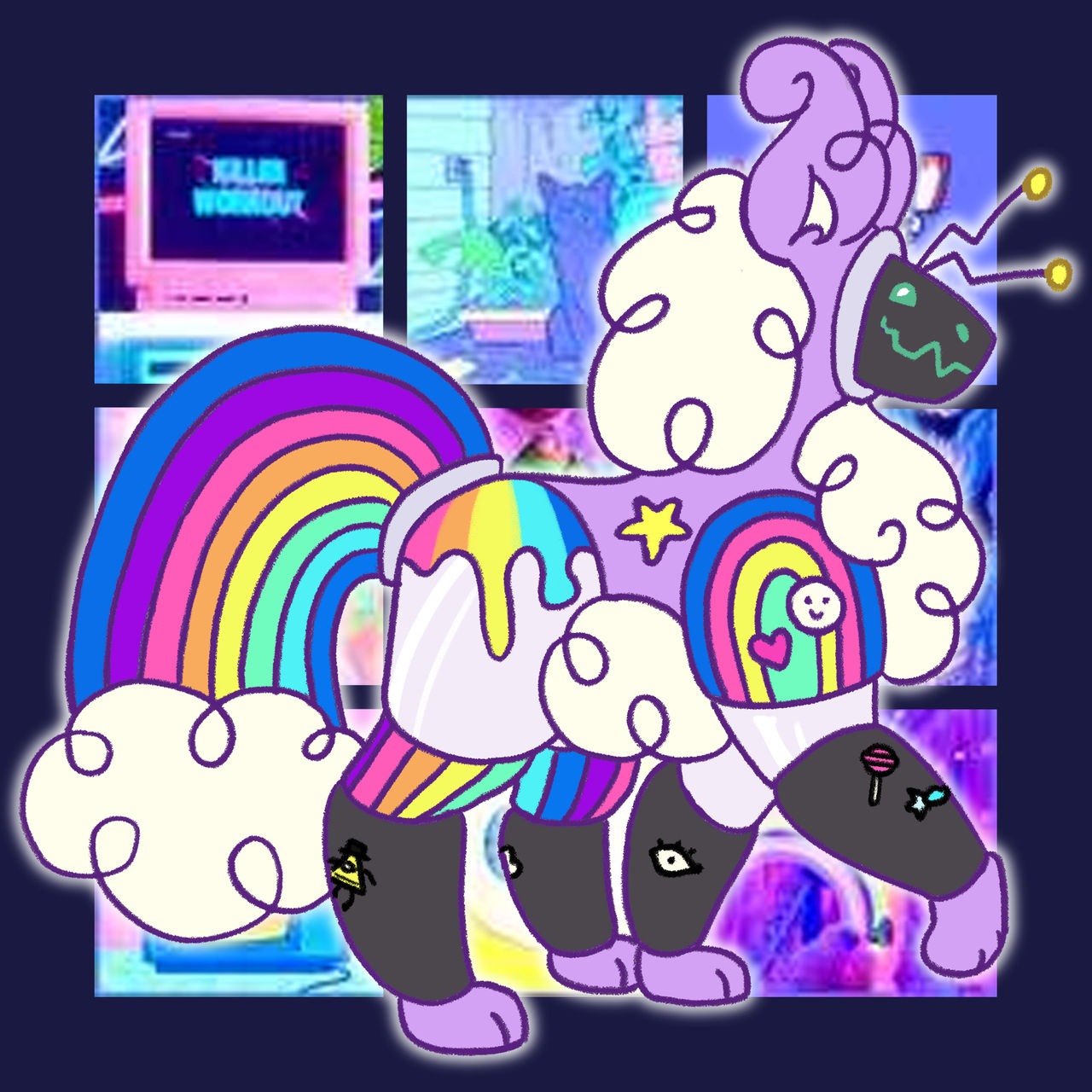 Protogen Moodboard Gift OC! by SunQuilll on DeviantArt