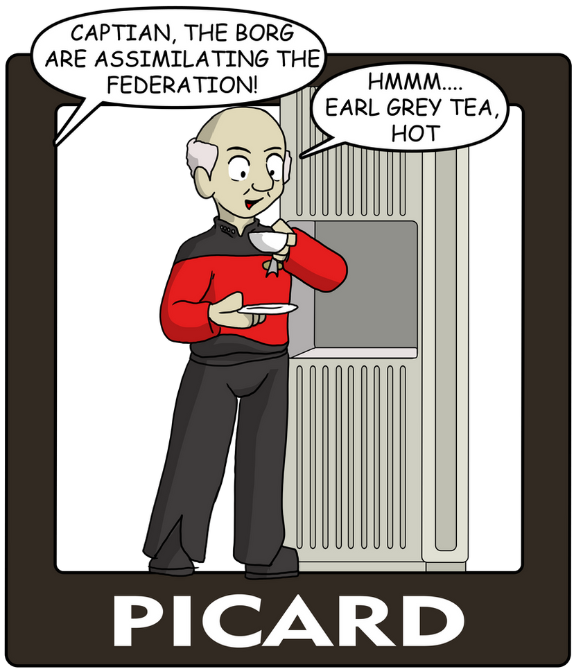 The Captains, Picard by CDRudd on DeviantArt