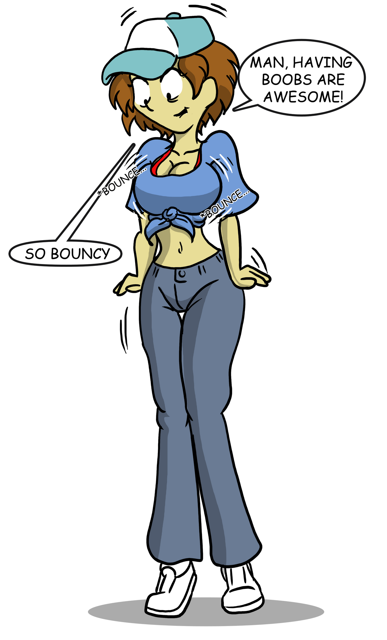 Boob Bounce Gif - sgja8df