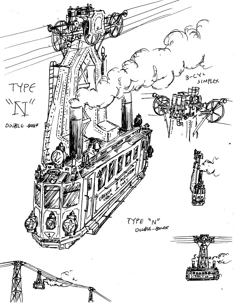 GoS-Type 'N' dual-boiler Tram