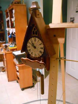 Claire's Clock - Movement rebuilt